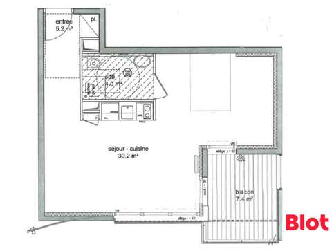 Vente appartement 1 pièce Vente appartement 1 pièce