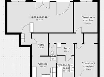 Vente appartement 4 pièces Vente appartement 4 pièces
