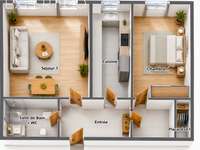 Vente appartement 3 pièces Vente appartement 3 pièces