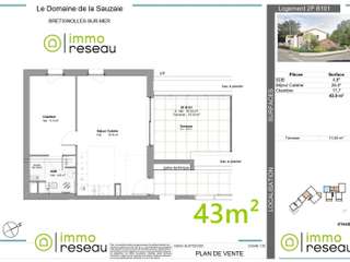 Vente appartement 2 pièces Vente appartement 2 pièces
