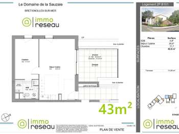 Vente appartement 2 pièces Vente appartement 2 pièces