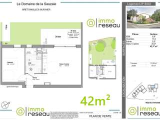 Vente appartement 2 pièces Vente appartement 2 pièces