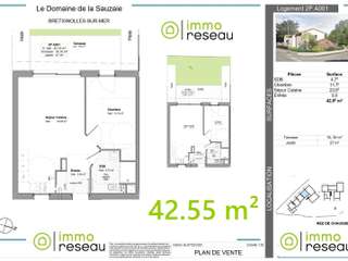 Vente appartement 2 pièces Vente appartement 2 pièces