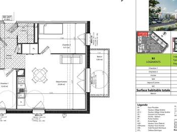 Vente appartement 3 pièces Vente appartement 3 pièces