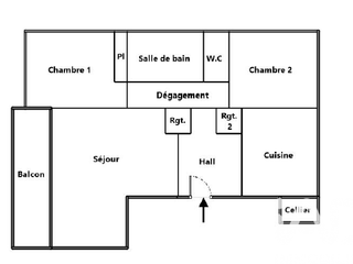 Vente appartement 3 pièces