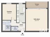 Vente appartement 2 pièces Vente appartement 2 pièces