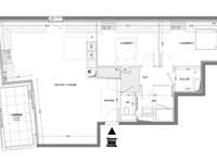 Vente appartement 3 pièces