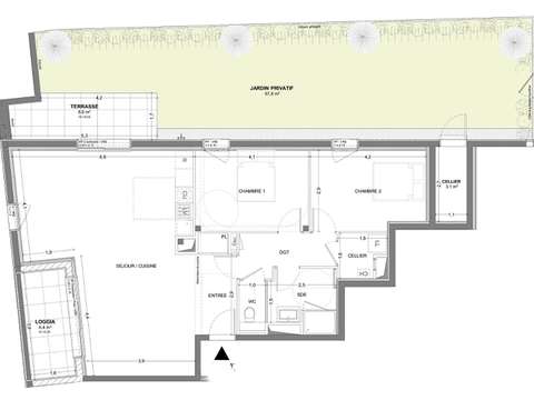 Vente appartement 3 pièces