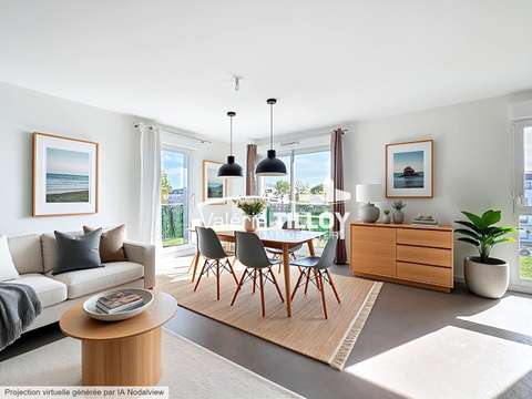 Vente appartement 3 pièces Bruz 35