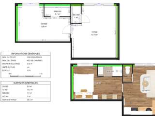Vente appartement 2 pièces Vente appartement 2 pièces