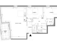 Vente appartement 3 pièces