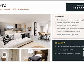 Vente appartement 2 pièces Vente appartement 2 pièces
