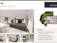 Vente appartement 3 pièces Vente appartement 3 pièces