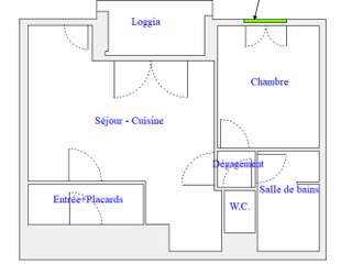 Vente appartement 2 pièces