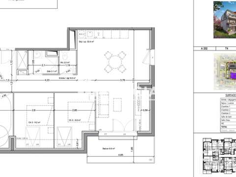 Vente appartement 4 pièces