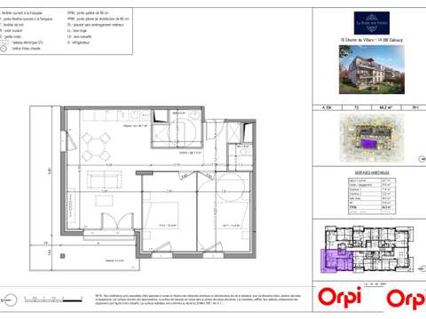 Vente appartement 3 pièces
