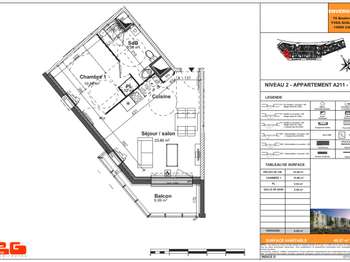 Vente appartement 3 pièces