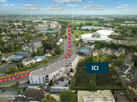 Vente appartement 3 pièces Caen 14