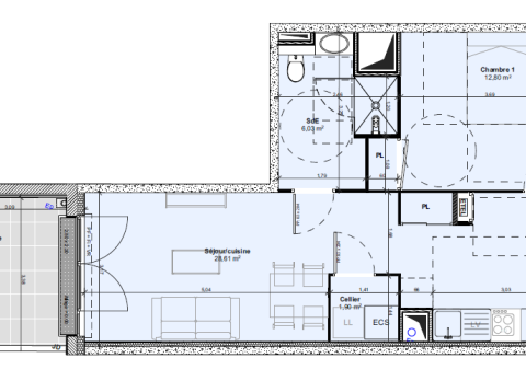 Vente appartement 2 pièces