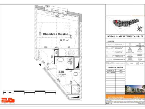 Vente appartement 1 pièce
