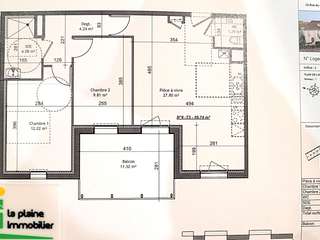 Vente appartement 3 pièces