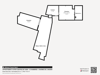 Vente appartement 3 pièces