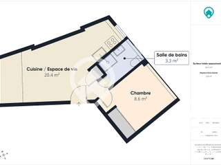 Vente appartement 2 pièces