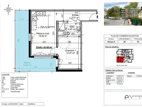 Vente appartement 2 pièces