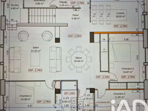 Vente appartement 5 pièces