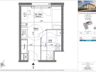 Vente appartement 1 pièce