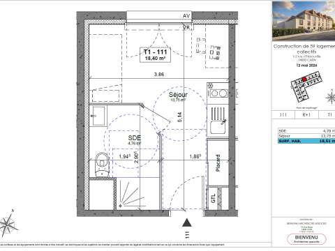 Vente appartement 1 pièce