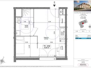 Vente appartement 1 pièce