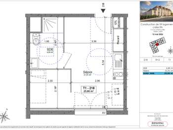 Vente appartement 1 pièce