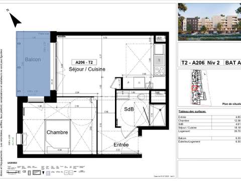 Vente appartement 2 pièces Vente appartement 2 pièces