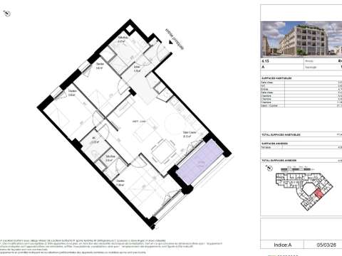 Vente appartement 3 pièces Vente appartement 3 pièces