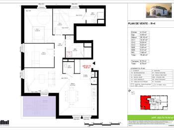 Vente appartement 4 pièces