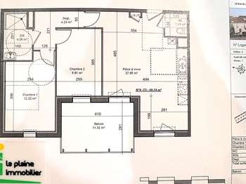 Vente appartement 3 pièces Caen 14
