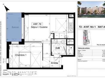Vente appartement 2 pièces Vente appartement 2 pièces