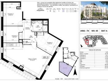 Vente appartement 4 pièces