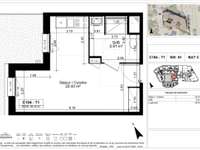 Vente appartement 1 pièce Vente appartement 1 pièce