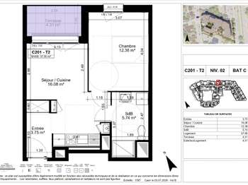 Vente appartement 2 pièces