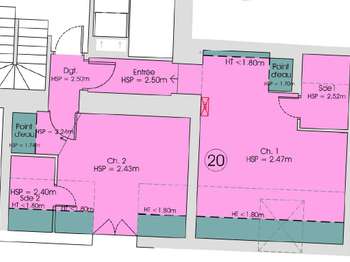 Vente appartement 2 pièces