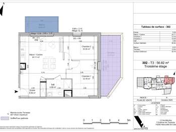Vente appartement 3 pièces