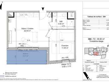 Vente appartement 2 pièces Vente appartement 2 pièces