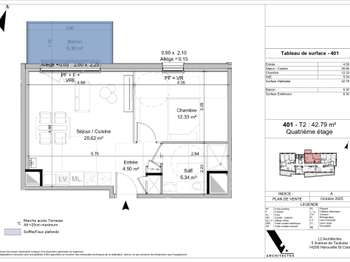 Vente appartement 2 pièces