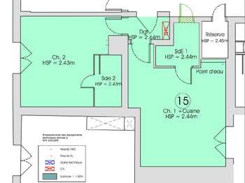 Vente appartement 2 pièces Vente appartement 2 pièces