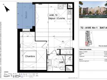 Vente appartement 2 pièces Vente appartement 2 pièces
