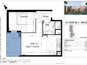Vente appartement 2 pièces Vente appartement 2 pièces