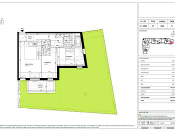 Vente appartement 3 pièces Caen 14