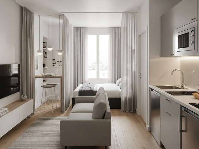 Appartement 1 pièce 18 m² · à Caen · 18 m² · 125 500 €